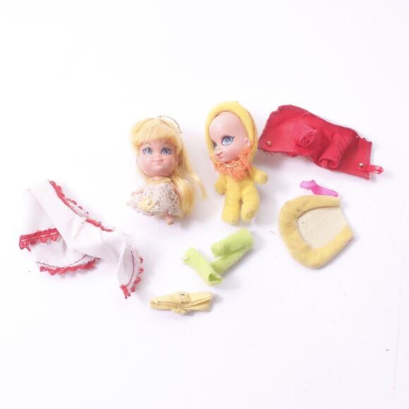 1960s Liddle Kiddles, Honeysuckle, Lucky Lion, Mini Doll, Mattel ~ 250604-WH 211 - Picture 1 of 2
